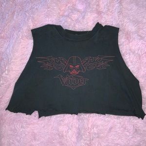 Vintage Star Wars Self Cropped Top